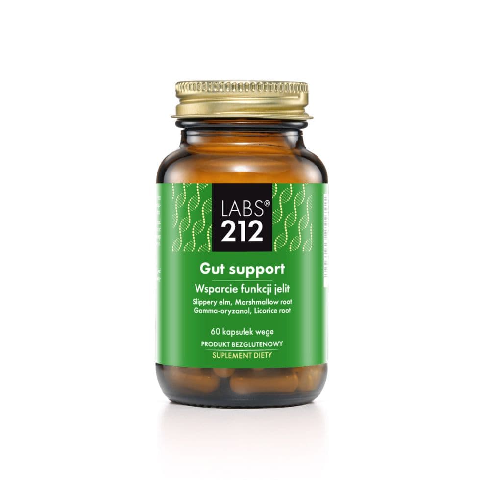 Labs212 Gut Support Probiotyki i prebiotyki 60 kaps.