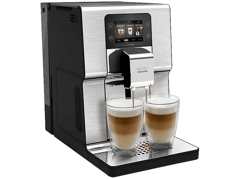 Ekspres ciśnieniowy KRUPS EA879EE0 Intuition Experience Hot&Cold Srebrny