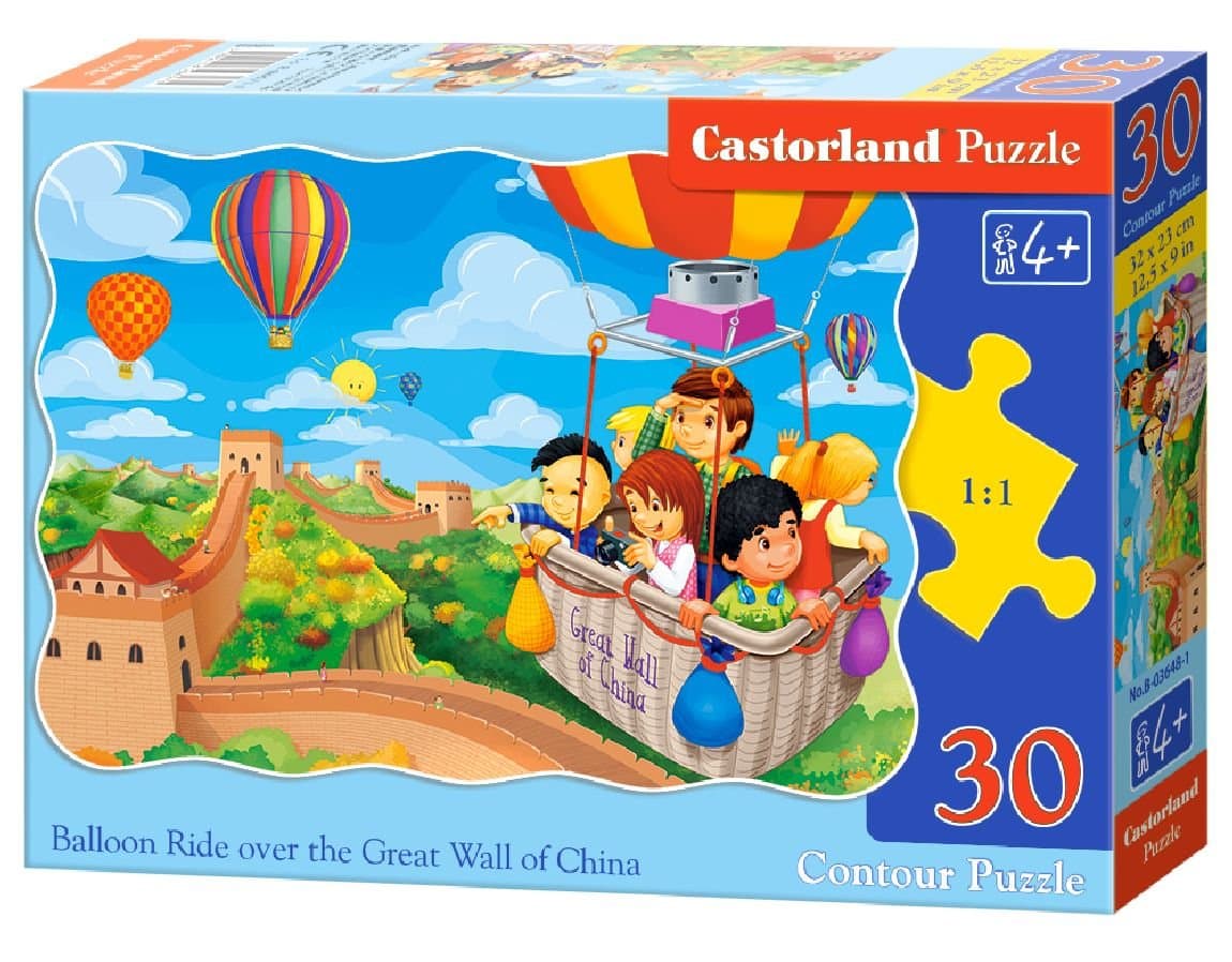 Castorland, puzzle, Balloon Ride, 30 el.