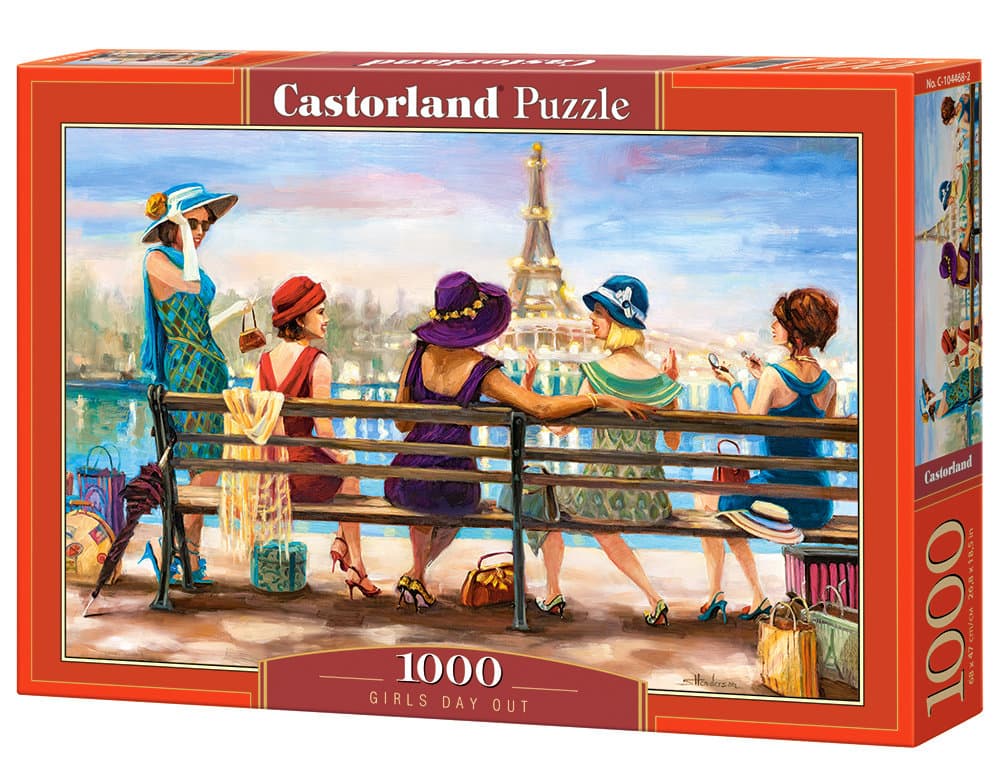 Castorland, puzzle, Girls Day Out, 1000 el.