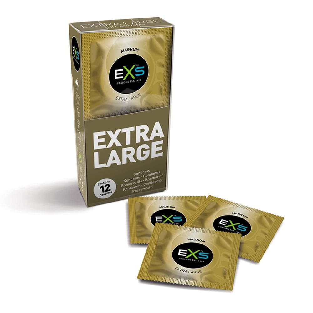 EXS, Magnum Extra Large, Prezerwatywy powiększone XL, 12 szt.