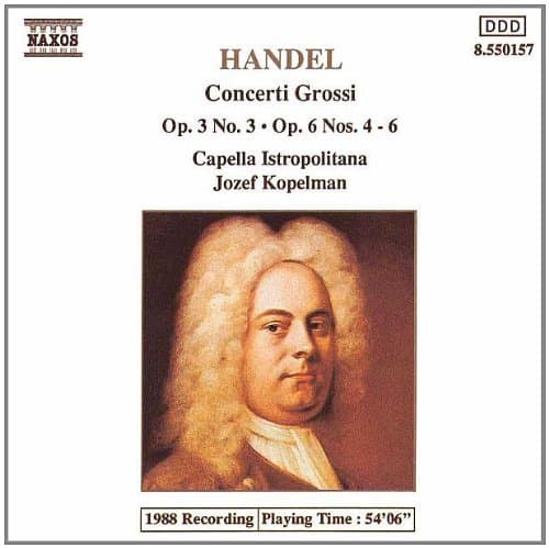HANDEL C GROSSI OP 3 6 KOPELMA