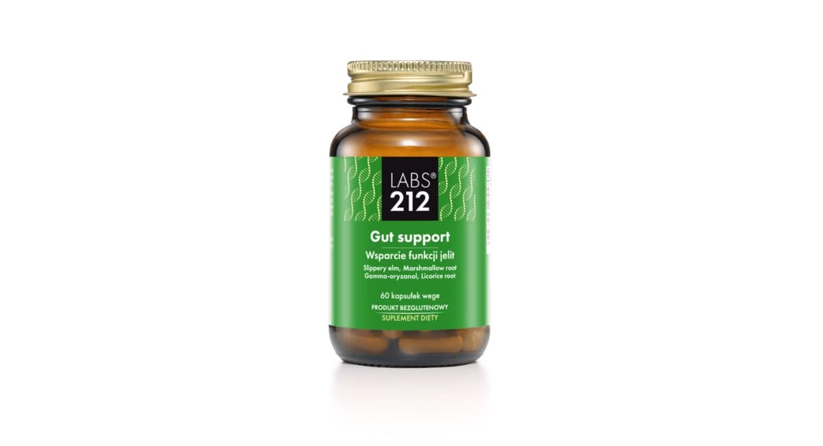 LABS212, Gut support suplement diety 60 kapsułek