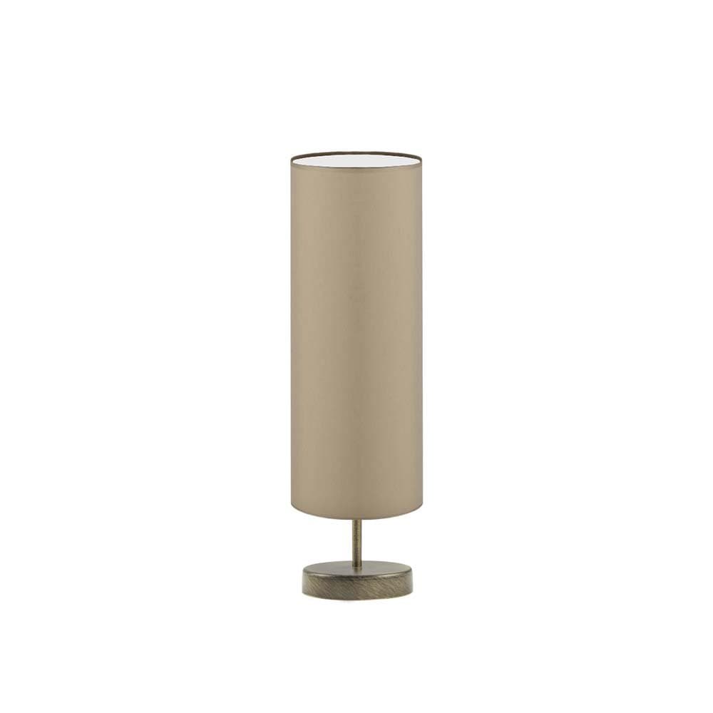 Lampka nocna LYSNE Sydney, 60 W, E27, beżowa/złota, 50x15 cm
