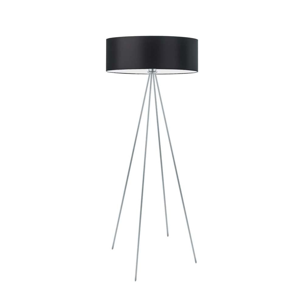 Lampka podłogowa LYSNE Ibiza, czarny, 60 W