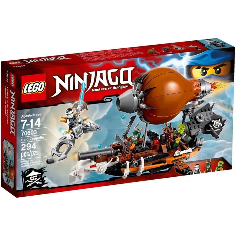 LEGO Ninjago, klocki Piracki sterowiec, 70603