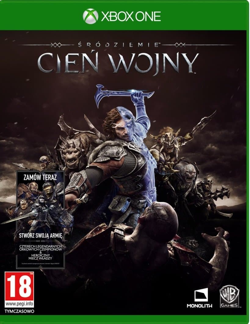 Middle-earth: Shadow of War (Śródziemie: Cień Wojny), Xbox One