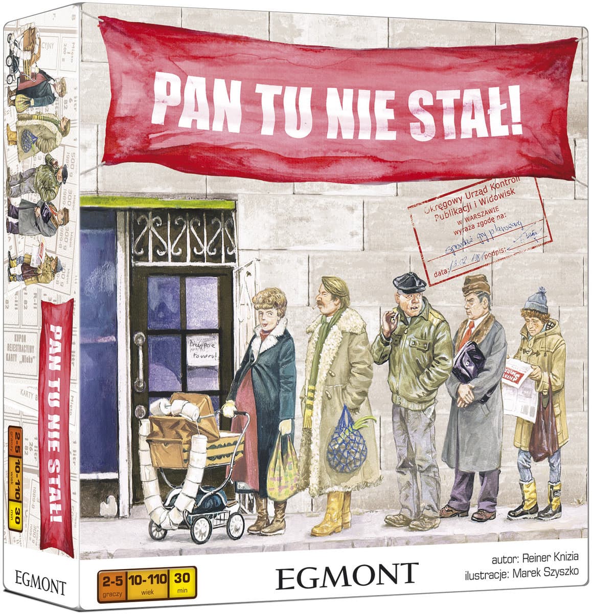 Pan tu nie stał!, gra rodzinna, Egmont
