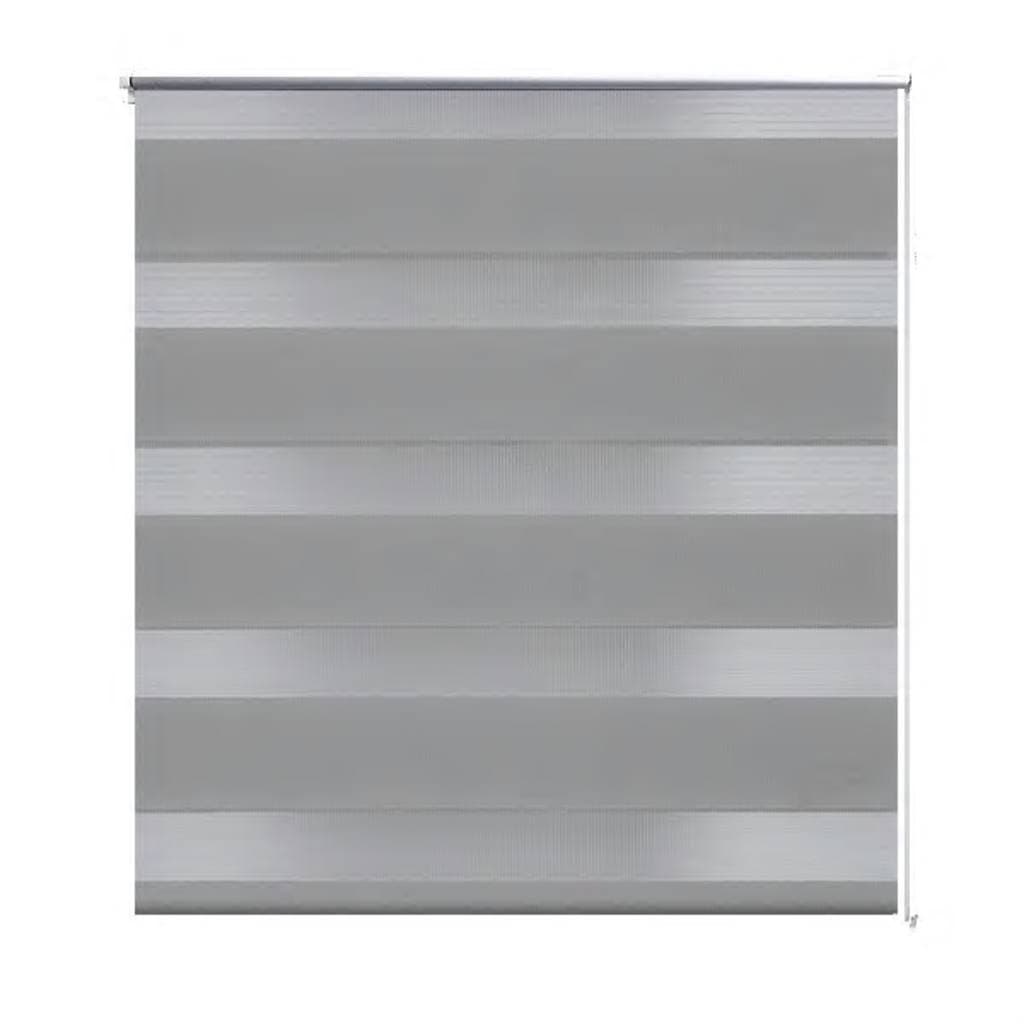 Roleta zebra vidaXL 120 x 175 cm Szara