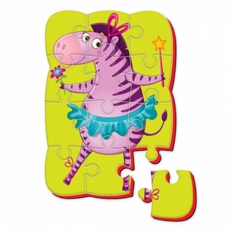 Roter Kafer, puzzle, Zebra, 12 el.