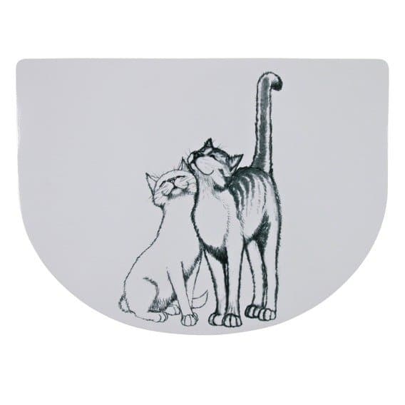 Trixie, podkładka pod miskę, Pussy Cat, 40x30cm