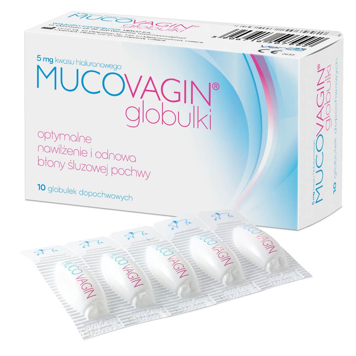 Mucovagin, Globulki Dopochwowe, 10 szt.