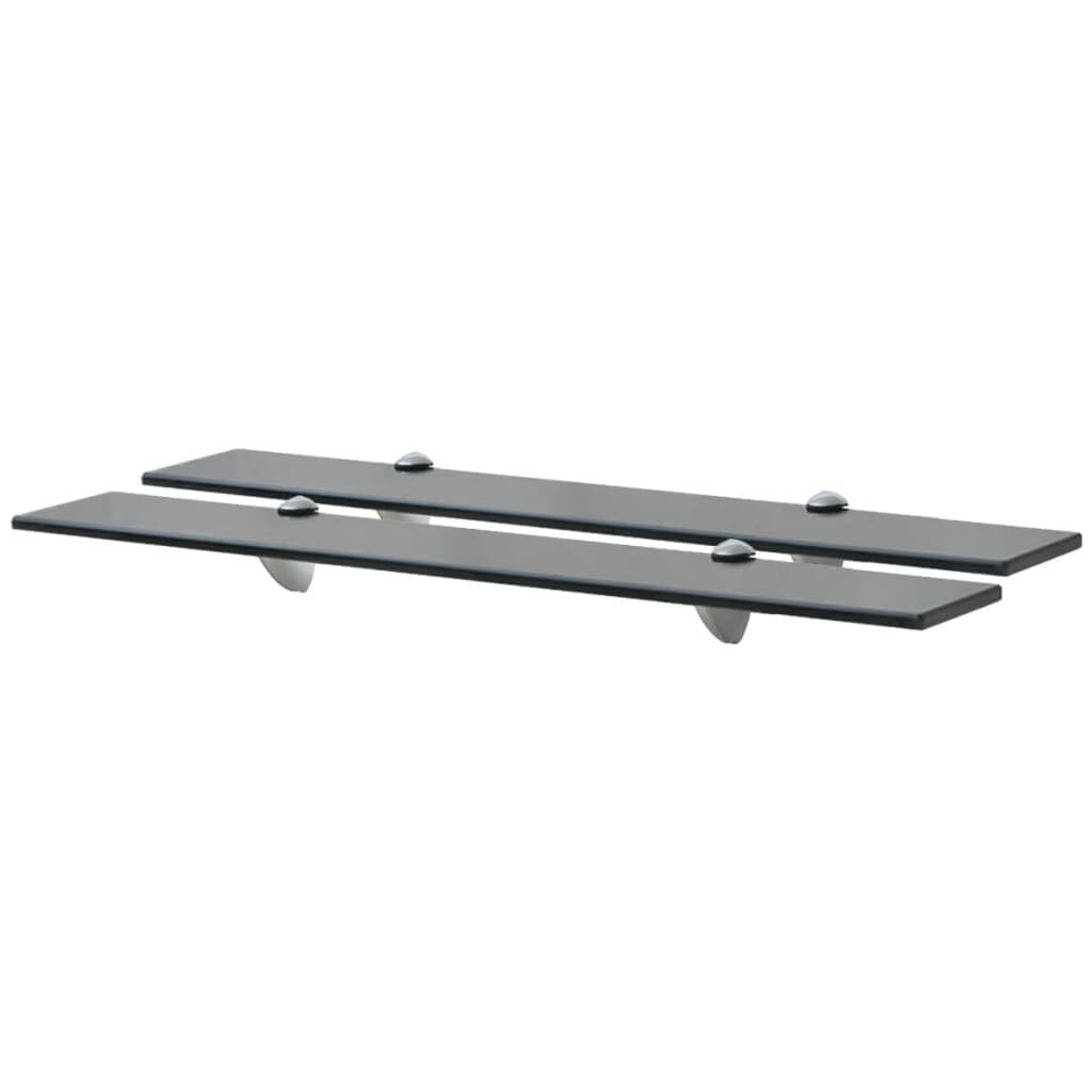 vidaXL Półki szklane, 2 szt., 70 x 10 cm, 8 mm