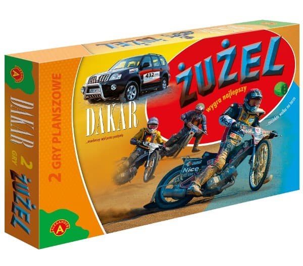 Żużel i Dakar, gry planszowe, Alexander