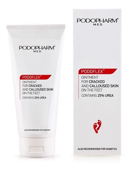 Podopharm, PODOFLEX®, maść do stóp z mocznikiem 25%, 75 ml