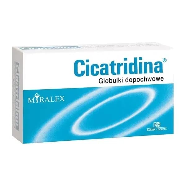Cicatridina 10 globulek dopochwowych