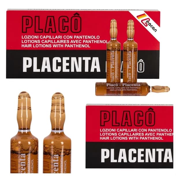 PLACENTA PLACO - AMPUŁKI NA POROST I PRZECIW WYPADANIU WŁOSÓW