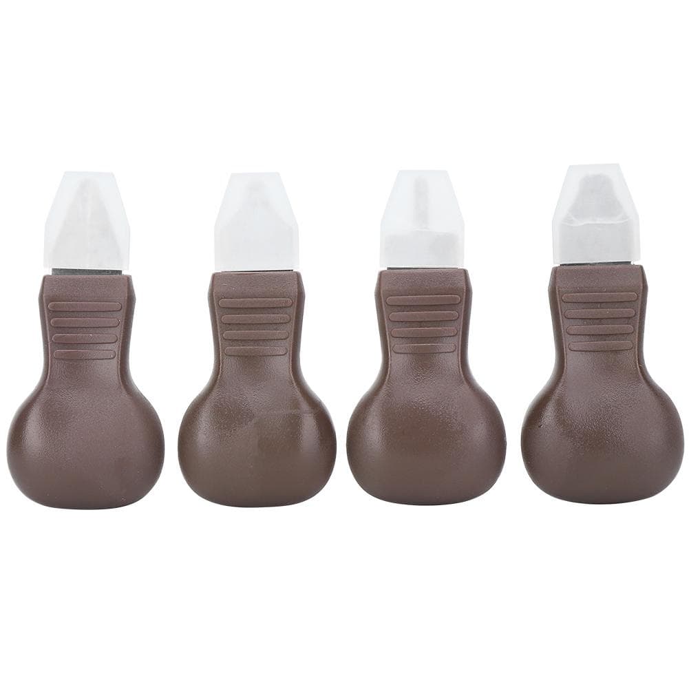 4 sztuki metalowych plastikowych narzędzi do podważania zegarków i usuwania kopert zegarków, zestaw narzędzi do naprawy zegarków, brązowy