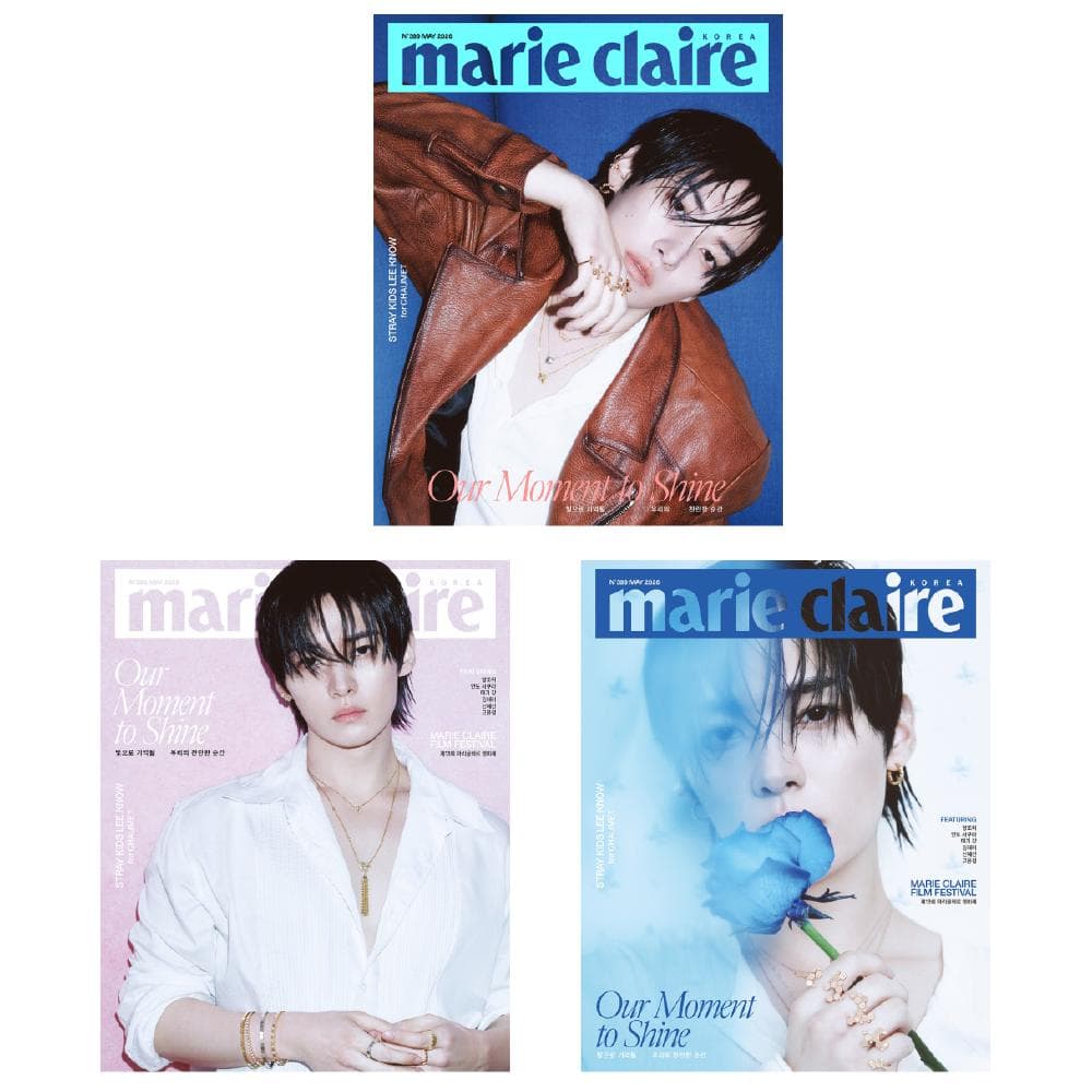 Zamów przedsprzedaż magazynu marie Claire Maj 2026 Okładka Stray Kids Lee Know
