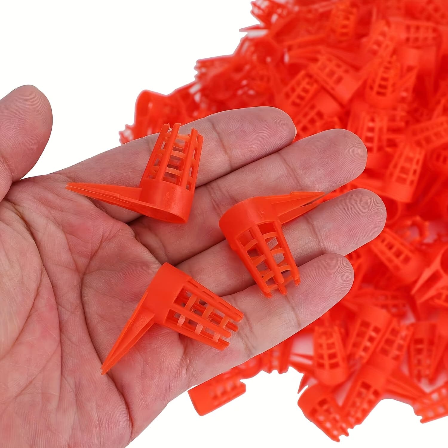 TEMU Zestaw 30 Sztuk Wytrzymałych Plastikowych Klatek dla Królowych Pszczół z Osłonami Ochronnymi - , Bezpieczne i Łatwe w Użyciu Narzędzia