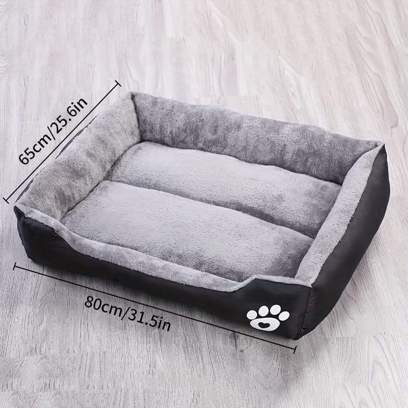 TEMU 1 szt. uniwersalnego legowiska dla zwierząt w cukierkowych kolorach, kwadratowy kształt, odpowiedni dla średnich i dużych psów, ciepły