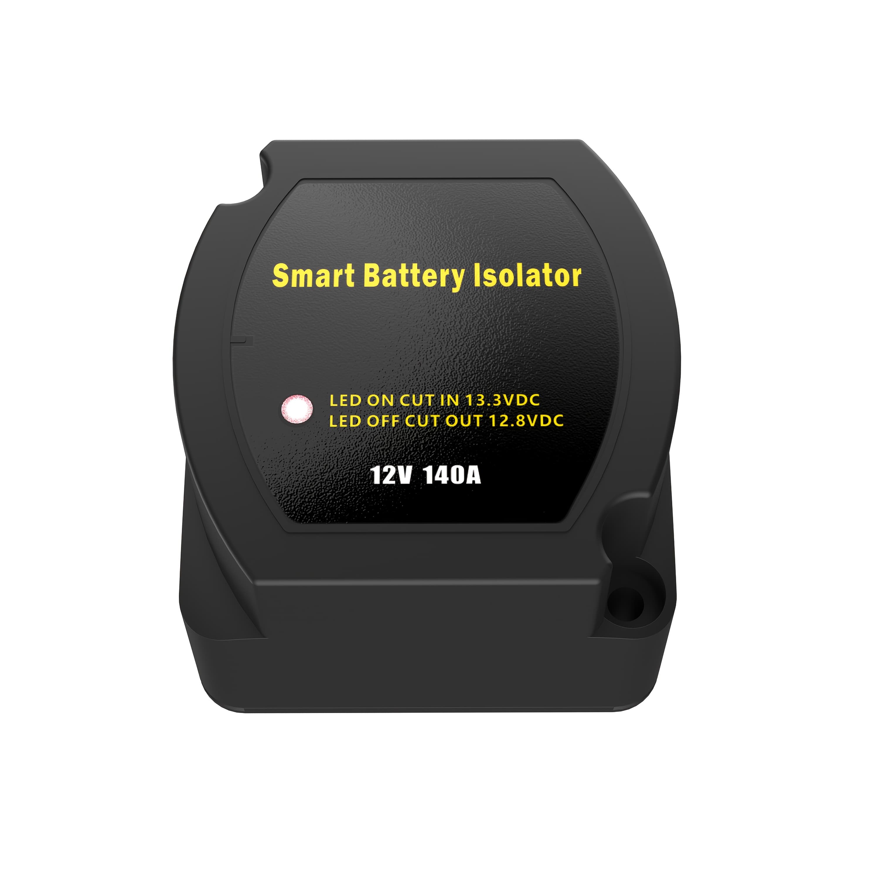 TEMU Przekaźnik Wrażliwy na Napięcie Akumulatora Dwubateriowy 12V 140A dla Quadów, UTV, Łodzi i Pojazdów Terenowych