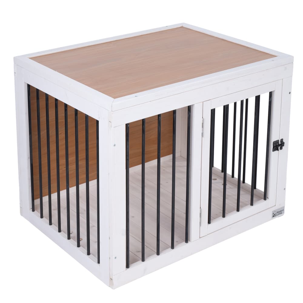 Modern Living Indoor Klatka dla psa Malmö - M: Dł. 80 x szer. 60 x wys. 62,8 cm