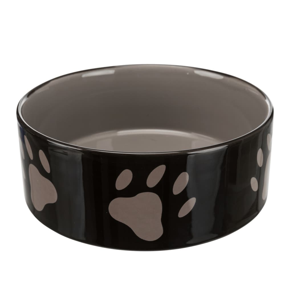 Trixie ceramiczna miska z motywem łapek - 1,4 l, Ø 20 cm