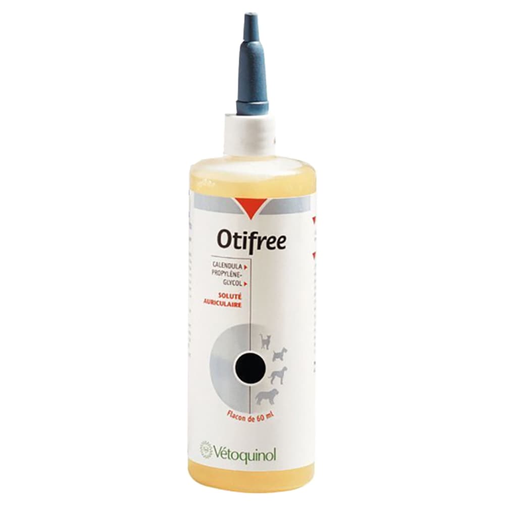 Vetoquinol Otifree dla psów i kotów - 60 ml