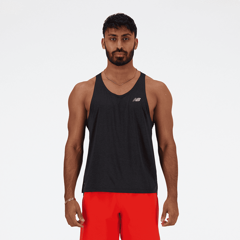 Koszulka męska New Balance MT41250BK – czarna
