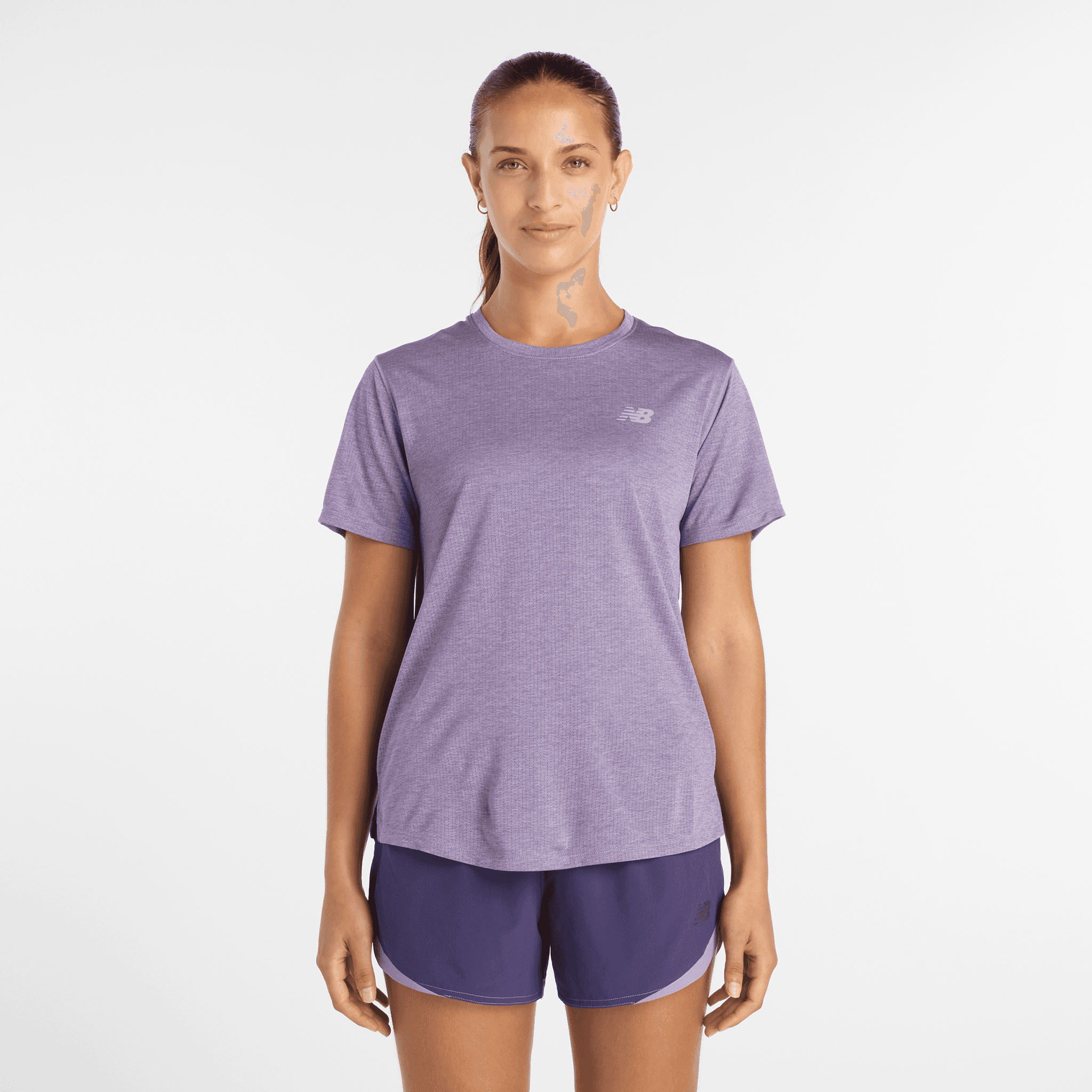 Koszulka damska New Balance WT41253AB7 – fioletowa