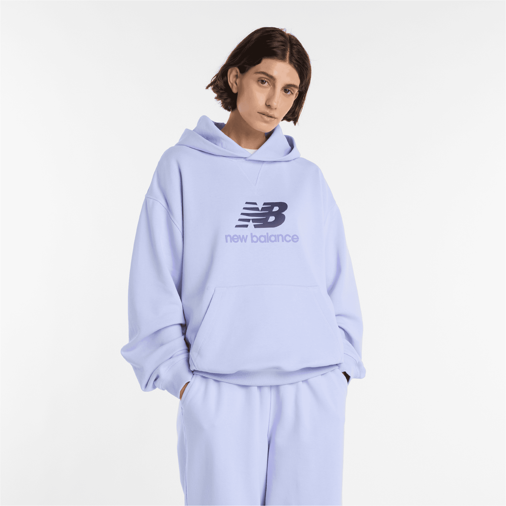 Bluza damska New Balance WT51501DYK – fioletowa