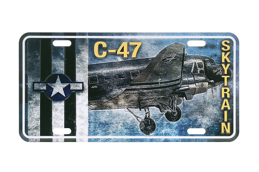 Tablica rejestracyjna C-47 SkyTrain