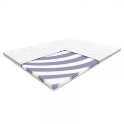 Materac BASS HILDING nawierzchniowy : Pokrowce Hilding - Cashmere, Rozmiar - 80x200