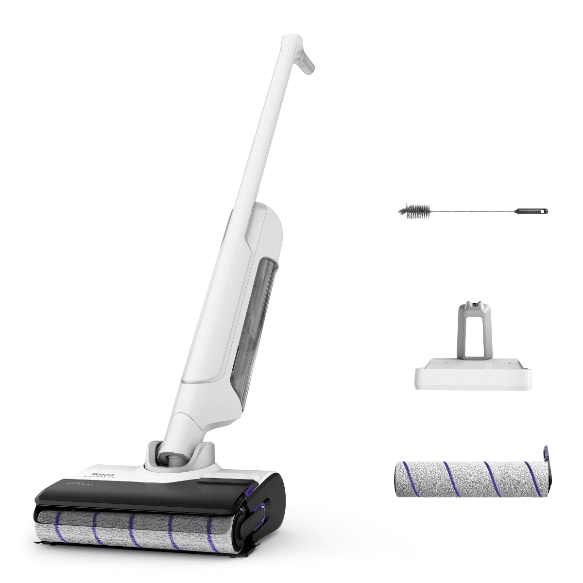 Bezprzewodowy odkurzacz myjący Tefal X-Clean 10, 60 min, samoczyszczenie i suszenie