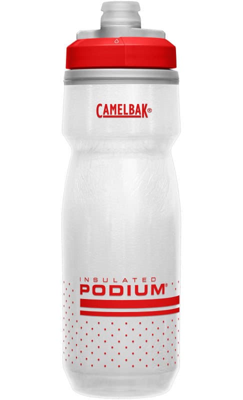 Camelbak, Bidon Termiczny Podium Chill 620Ml/21Oz Fiery Red/White