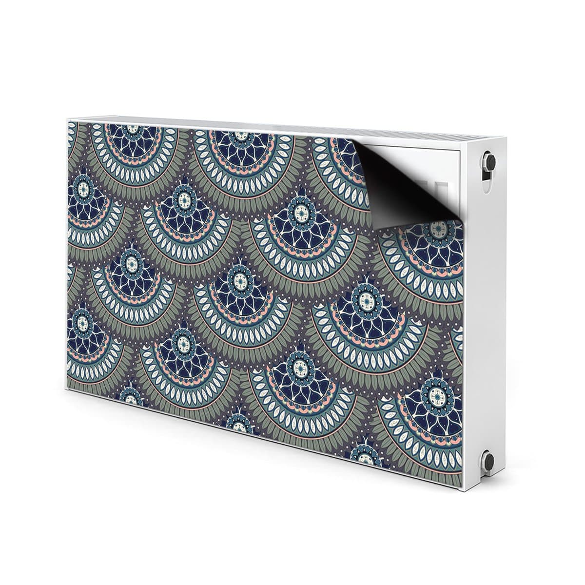 Dekoracja kaloryfera magnes Ozdobny wzór 100x60 cm, Bluedecor