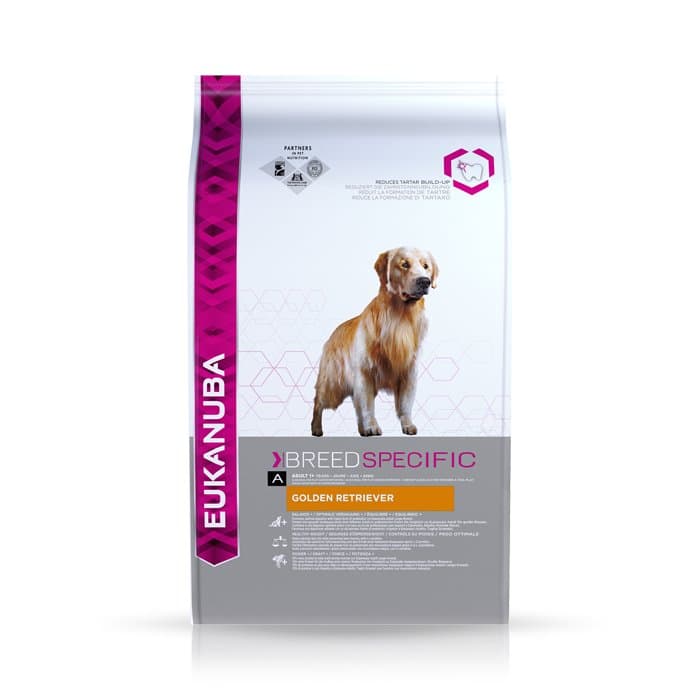 Eukanuba, karma dla psów, Breed Specific Golden Retriever Adult, 12 kg.