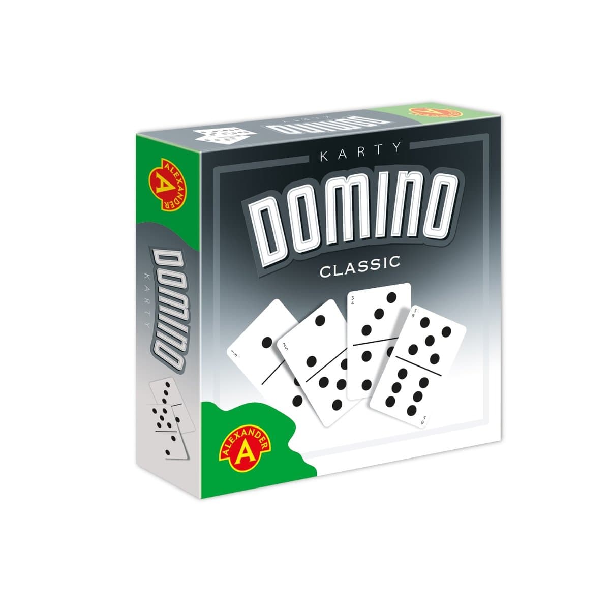 Karty Domino Classic Alexander 55 Kart Instrukcja Gra Edukacyjna Logiczna