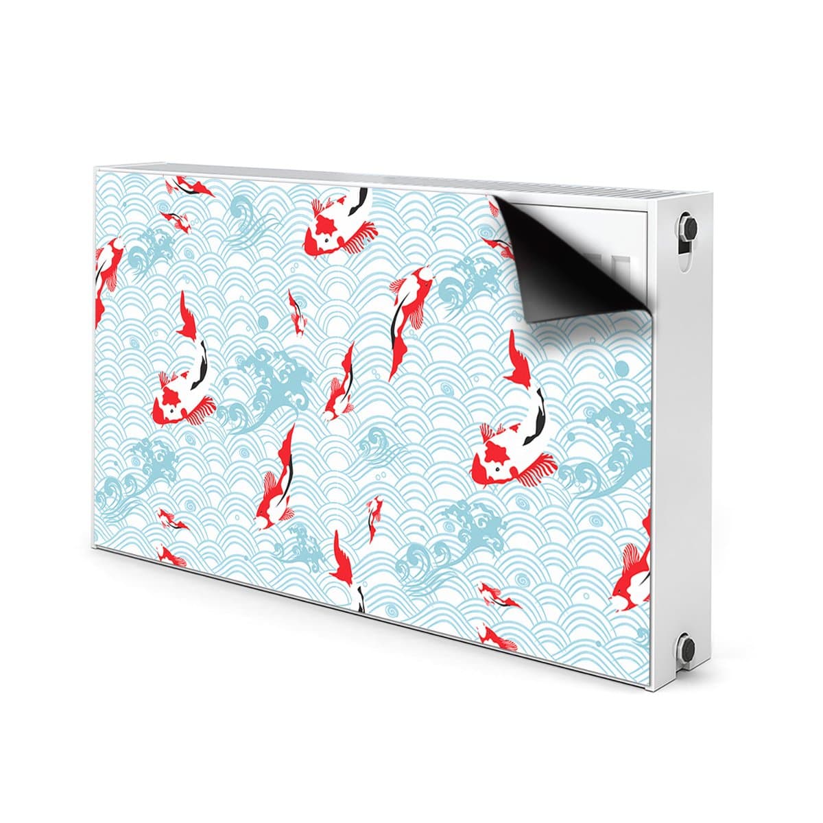 Maskownica ozdobna na grzejnik Karp koi 100x60 cm, Bluedecor