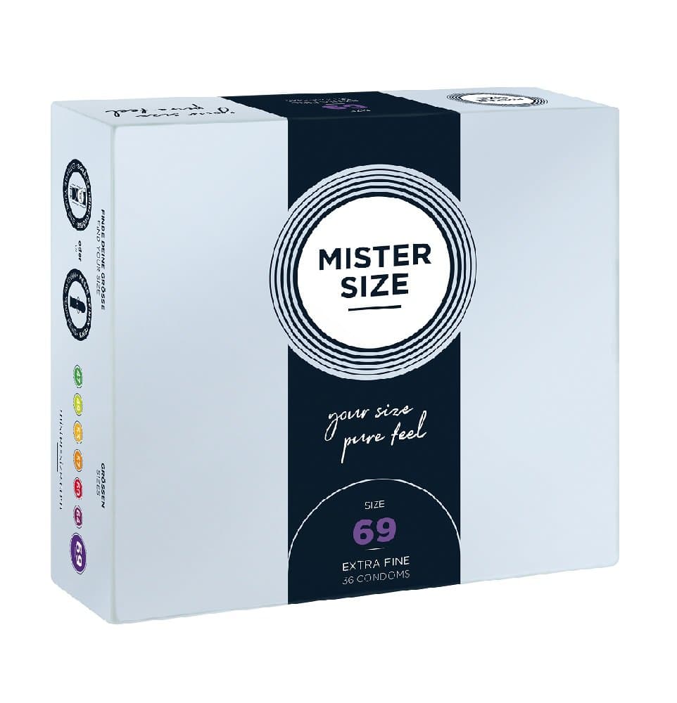 Mister Size, Mister Size, Prezerwatywy dopasowane do rozmiaru 69 mm, 36 szt.