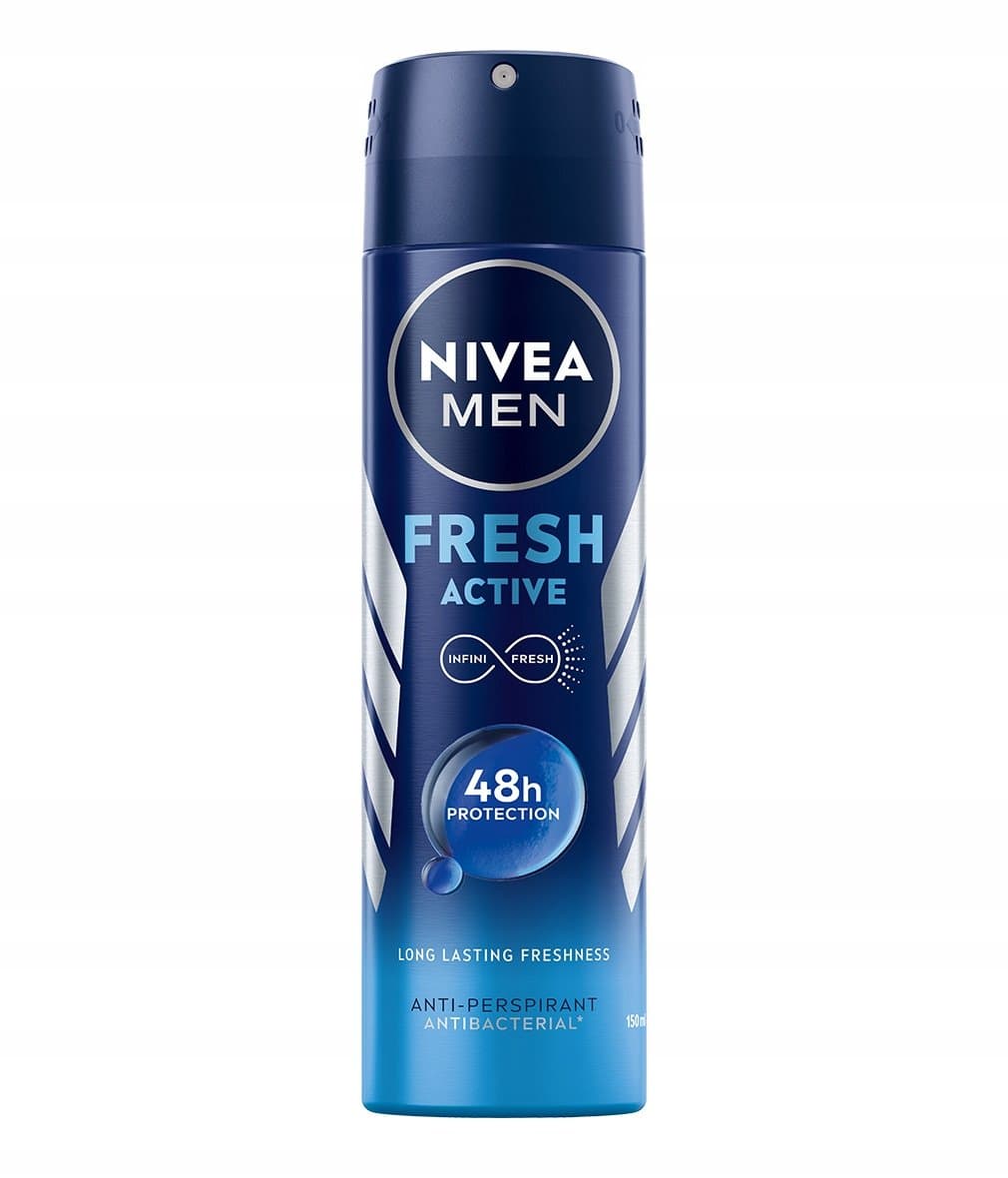 NIVEA MEN Fresh Active Antyperspirant męski w sprayu 150ml