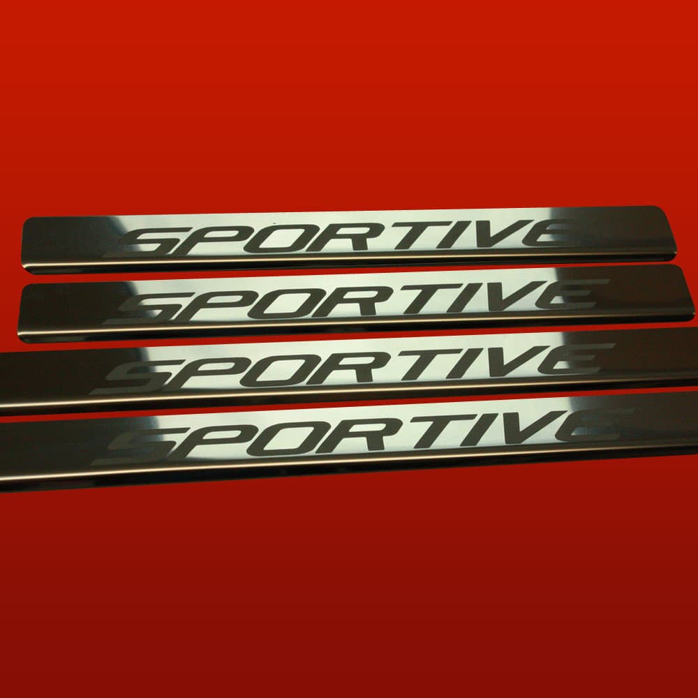 OPEL/VAUXHALL ASTRA MK3/F/I Listwy progowe SPORTS 5-drzwiowe stal nierdzewna 304 Wykończenie połysk