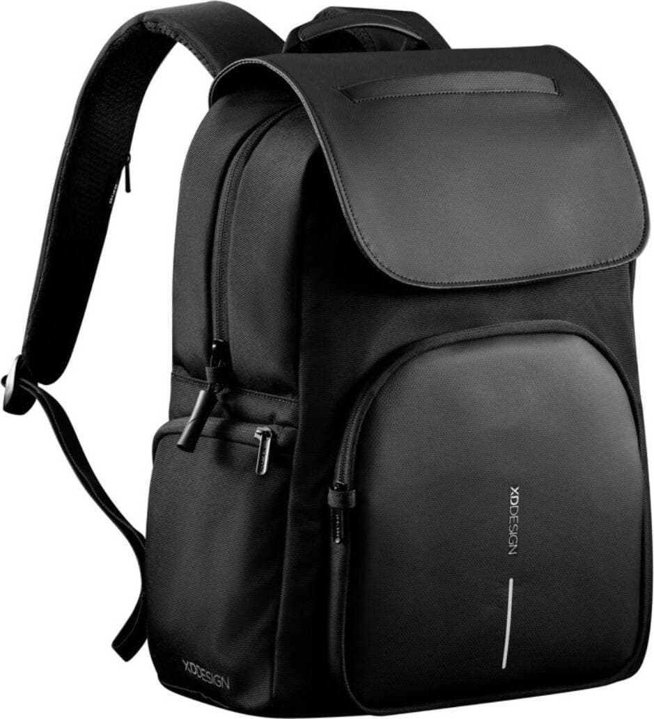 Plecak Miejski Antykradzieżowy Xd Design Soft Daypack - Black