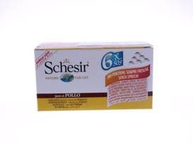 Schesir Kot 6X50G Multipak Kura+Ryż /8