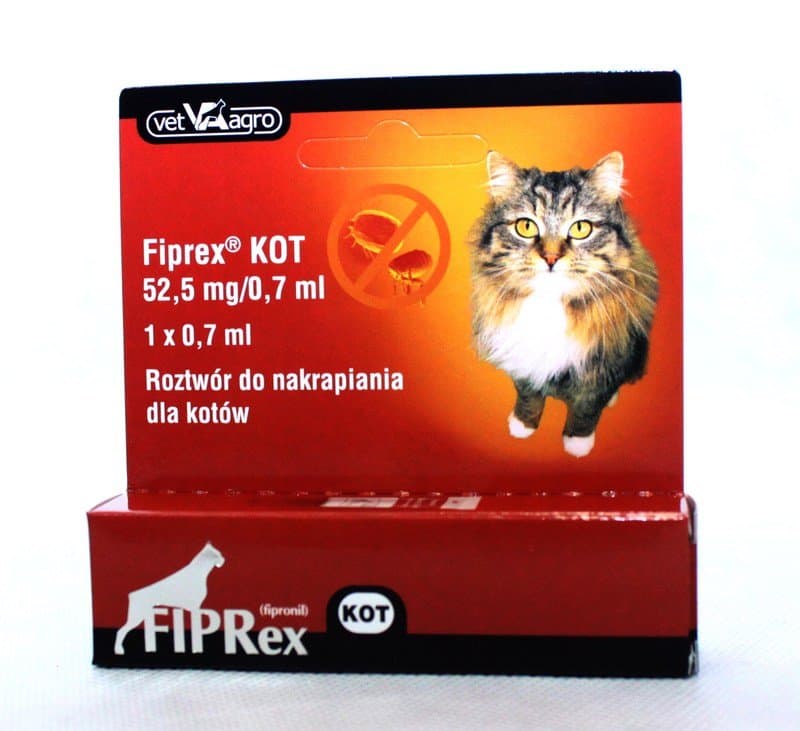 Vet-Agro, Fiprex Dla Kota, 0,7Ml