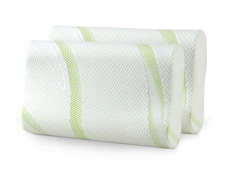 Zestaw poduszek anatomicznych MEMORY FOAM 2 szt 30x50 Aloe Vera Dormeo