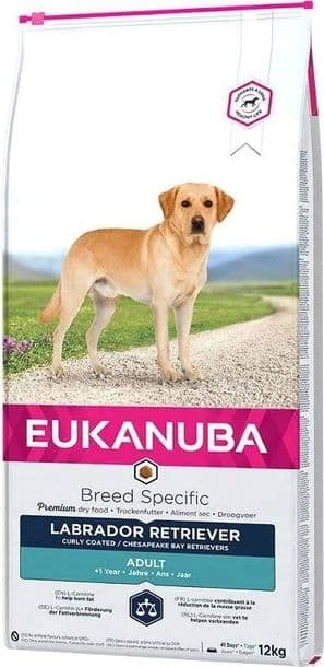 Sucha karma dla psa Eukanuba Breed Nutrition Labrador Retriever Adult 12kg