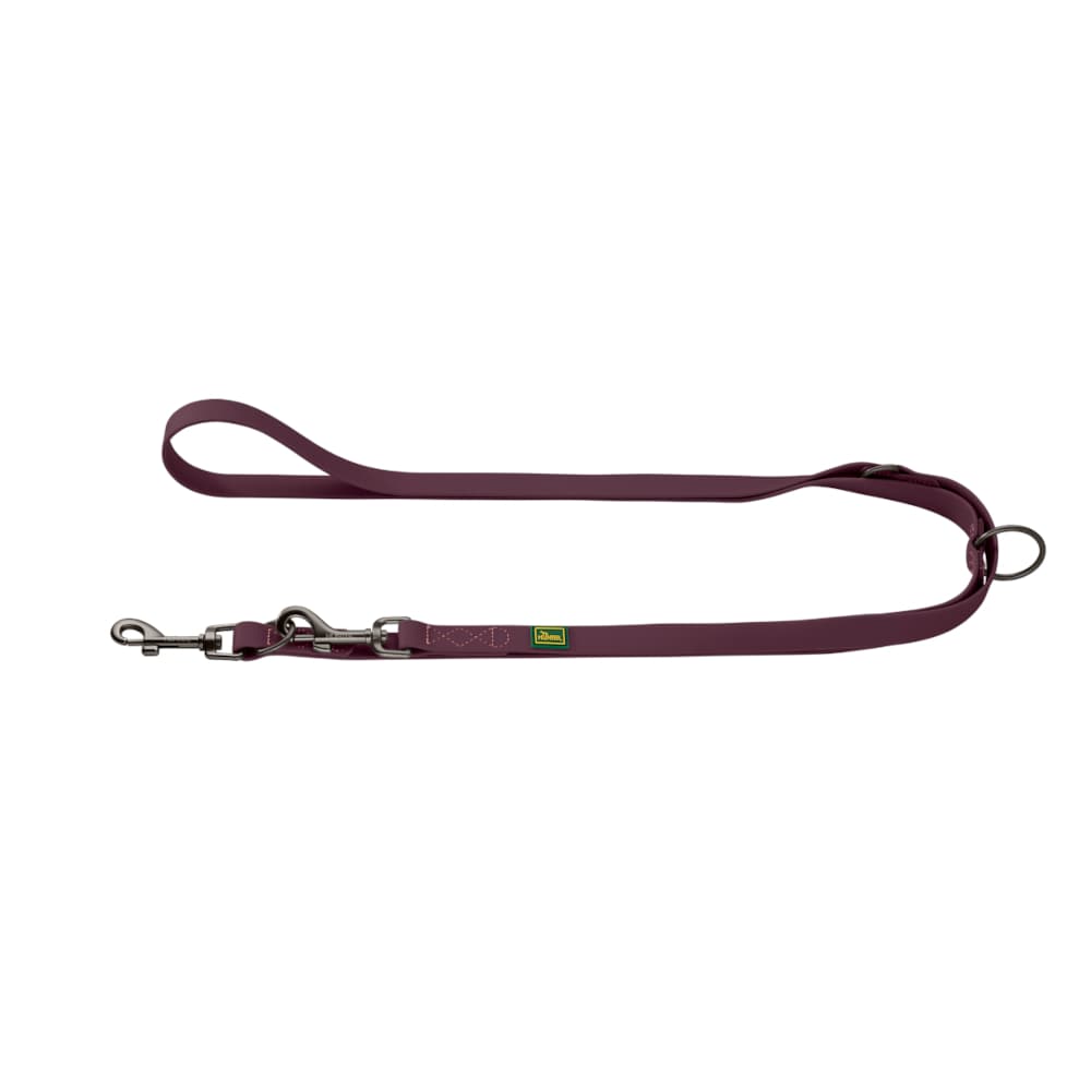 HUNTER regulowana smycz Havana Mini, jeżynowa - Długość 200 cm, szerokość 15 mm