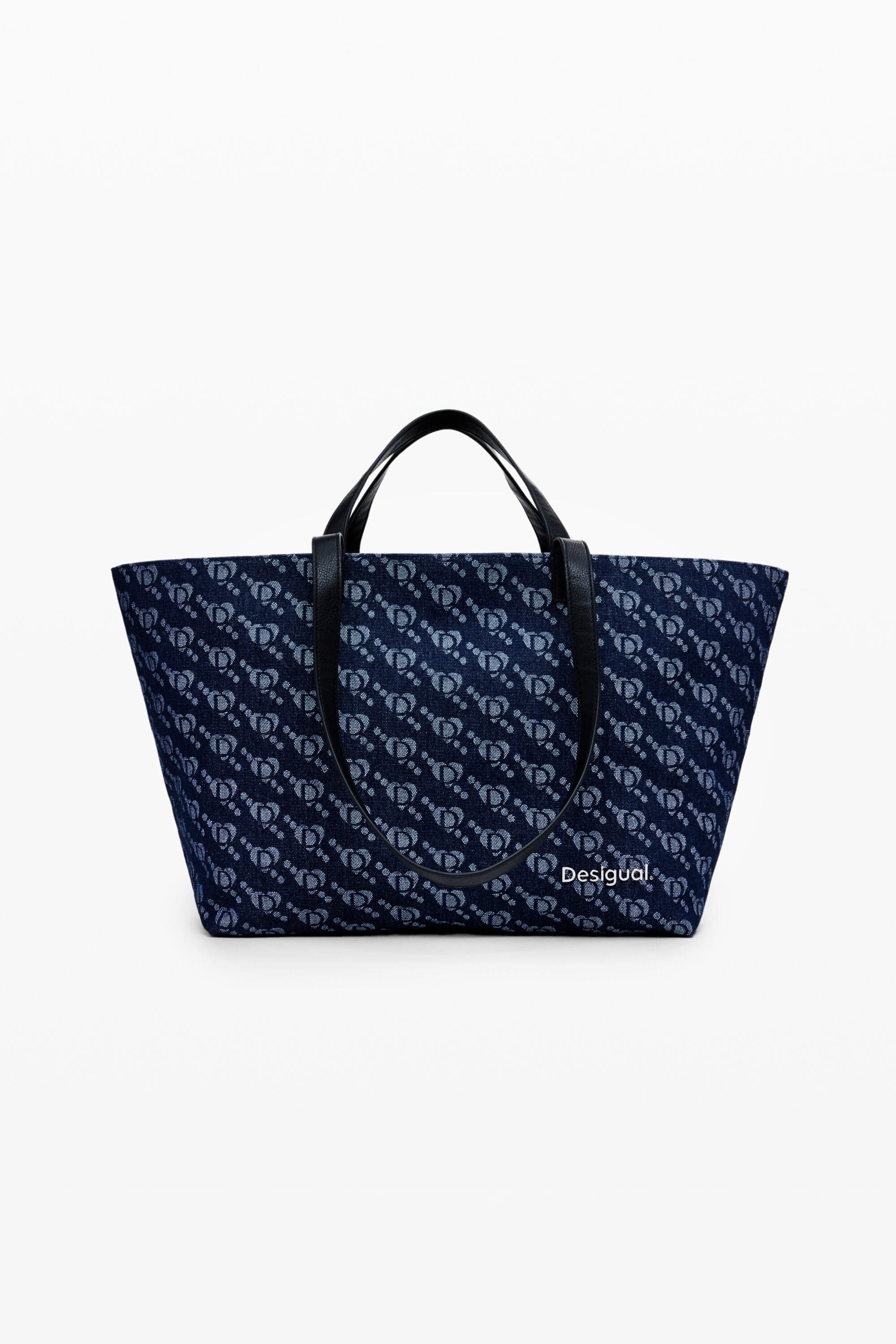 Torba shopper z logo Desigual